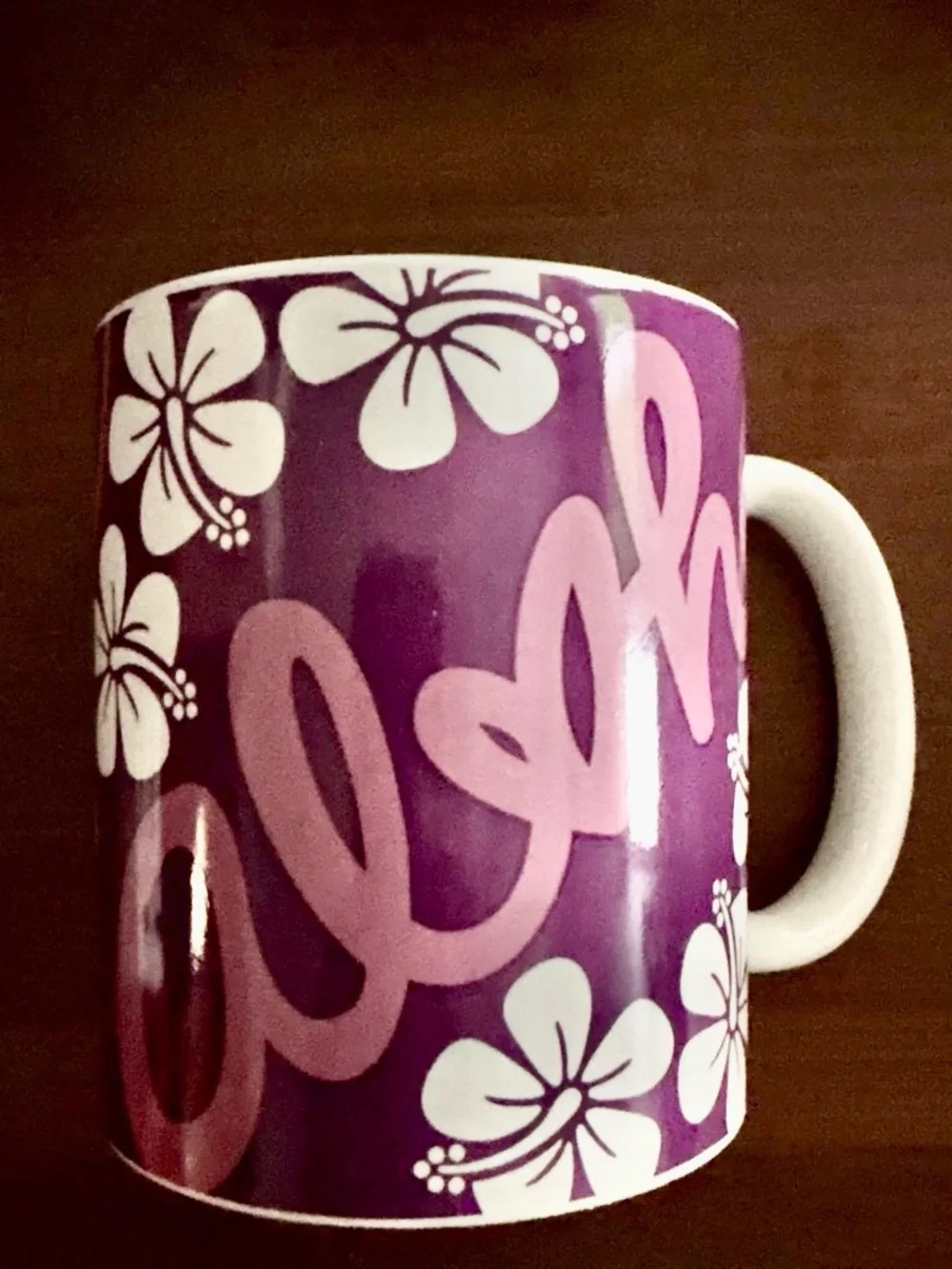 Starbucks Hawaiian Floral Collection Ceramic Mugs - Blue, Red, Purple, Green
